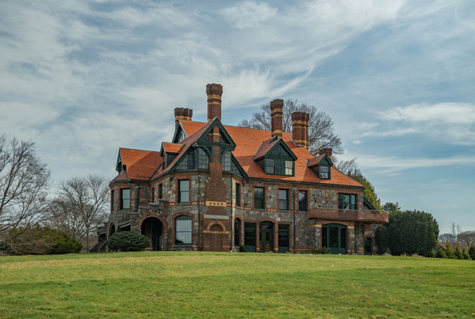 Exterior of the Eustis Estate