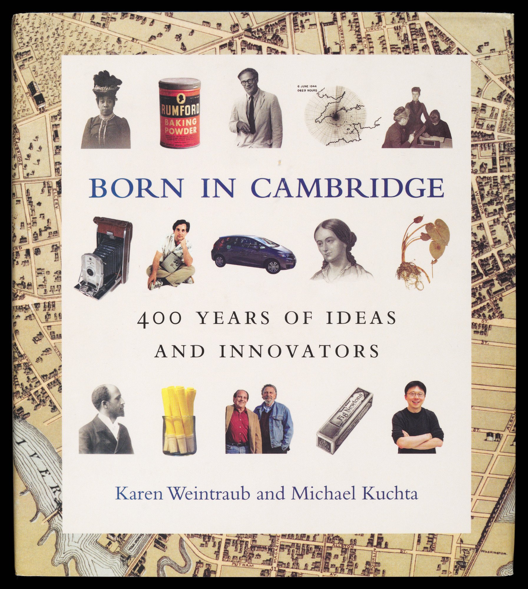 Book cover For Born in Cambridge